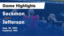 Seckman  vs Jefferson  Game Highlights - Aug. 30, 2022