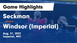 Seckman  vs Windsor (Imperial)  Game Highlights - Aug. 31, 2022