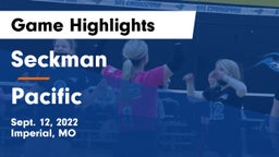Seckman  vs Pacific  Game Highlights - Sept. 12, 2022
