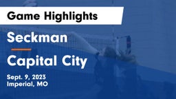 Seckman  vs Capital City   Game Highlights - Sept. 9, 2023