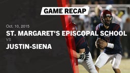 Recap: St. Margaret's Episcopal School vs. Justin-Siena High 2015