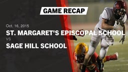 Recap: St. Margaret's Episcopal School vs. Sage Hill School 2015