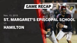 Recap: St. Margaret's Episcopal School vs. Hamilton  2015