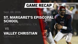 Recap: St. Margaret's Episcopal School vs. Valley Christian  2016