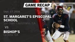 Recap: St. Margaret's Episcopal School vs. Bishop's  2016