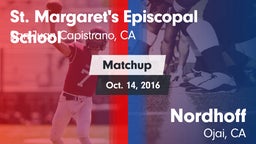 Matchup: St. Margaret's vs. Nordhoff  2016