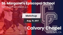 Matchup: St. Margaret's vs. Calvary Chapel  2017