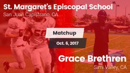 Matchup: St. Margaret's vs. Grace Brethren  2017