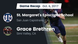 Recap: St. Margaret's Episcopal School vs. Grace Brethren  2017