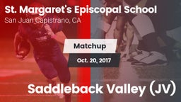 Matchup: St. Margaret's vs. Saddleback Valley (JV) 2017