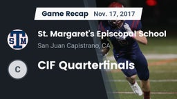 Recap: St. Margaret's Episcopal School vs. CIF Quarterfinals 2017