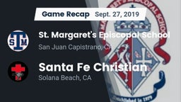 Recap: St. Margaret's Episcopal School vs. Santa Fe Christian  2019