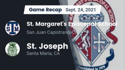 Recap: St. Margaret's Episcopal School vs. St. Joseph  2021