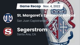 Recap: St. Margaret's Episcopal School vs. Segerstrom  2022