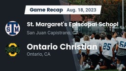Recap: St. Margaret's Episcopal School vs. Ontario Christian  2023