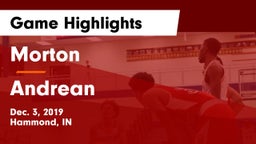 Morton  vs Andrean  Game Highlights - Dec. 3, 2019