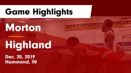 Morton  vs Highland  Game Highlights - Dec. 20, 2019