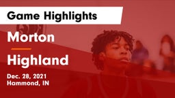 Morton  vs Highland  Game Highlights - Dec. 28, 2021