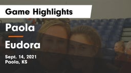 Paola  vs Eudora  Game Highlights - Sept. 14, 2021