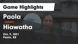Paola  vs Hiawatha  Game Highlights - Oct. 9, 2021