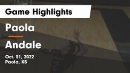 Paola  vs Andale  Game Highlights - Oct. 31, 2022