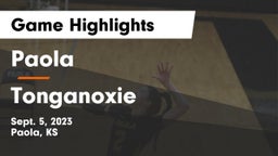 Paola  vs Tonganoxie  Game Highlights - Sept. 5, 2023