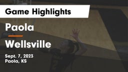 Paola  vs Wellsville  Game Highlights - Sept. 7, 2023