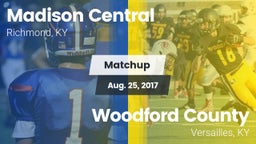 Matchup: Madison Central vs. Woodford County  2017