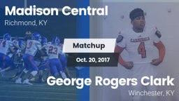 Matchup: Madison Central vs. George Rogers Clark  2017