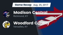 Recap: Madison Central  vs. Woodford County  2017