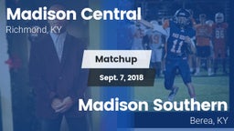 Matchup: Madison Central vs. Madison Southern  2018