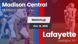 Matchup: Madison Central vs. Lafayette  2018