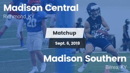 Matchup: Madison Central vs. Madison Southern  2019