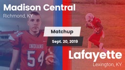 Matchup: Madison Central vs. Lafayette  2019