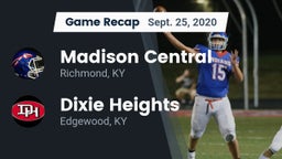 Recap: Madison Central  vs. Dixie Heights  2020
