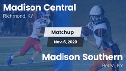 Matchup: Madison Central vs. Madison Southern  2020