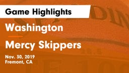 Washington  vs Mercy Skippers Game Highlights - Nov. 30, 2019