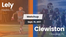 Matchup: Lely vs. Clewiston  2017