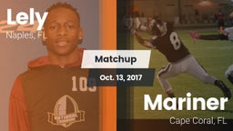 Matchup: Lely vs. Mariner  2017