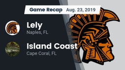 Recap: Lely  vs. Island Coast  2019