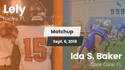 Matchup: Lely vs. Ida S. Baker  2019