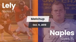 Matchup: Lely vs. Naples  2019