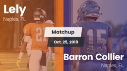 Matchup: Lely vs. Barron Collier  2019