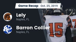 Recap: Lely  vs. Barron Collier  2019