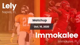 Matchup: Lely vs. Immokalee  2020