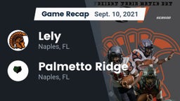 Recap: Lely  vs. Palmetto Ridge  2021