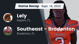 Recap: Lely  vs. Southeast  - Bradenton 2022