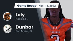 Recap: Lely  vs. Dunbar  2022