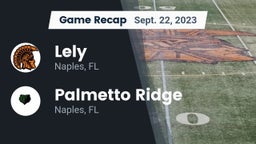 Recap: Lely  vs. Palmetto Ridge  2023