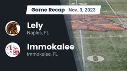 Recap: Lely  vs. Immokalee  2023